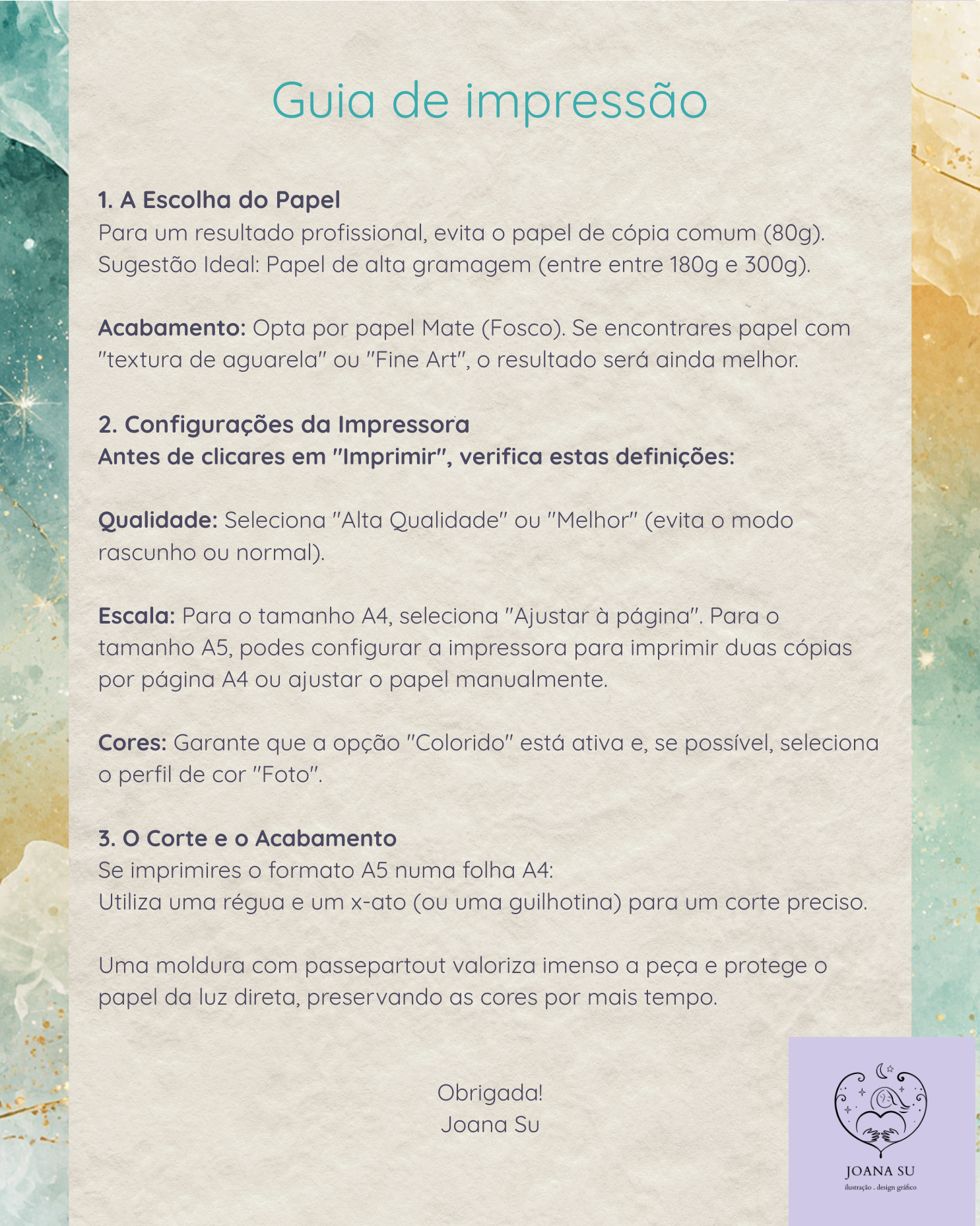 guia de impressao joana su art
